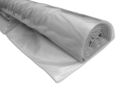 Clear Polythene Plastic Sheeting Roll Tps 25m X 4m Marshall