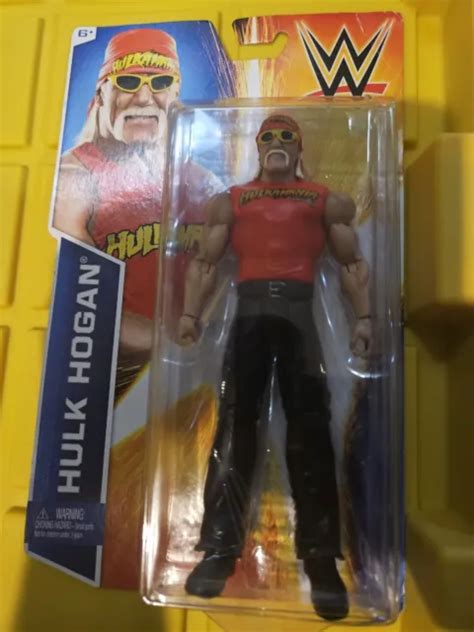 Wwe Hulk Hogan Hulkamania Shirt Basic Series Wrestling Figure Mattel