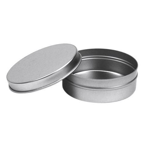 Plain Silver Round Tin Box For T And Crafts At Rs 11piece In Solan