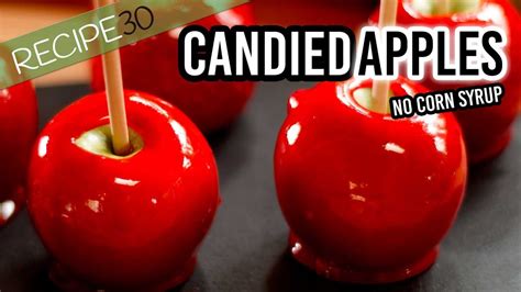 How To Make Homemade Candy Apples From Scratch Candy Lovster