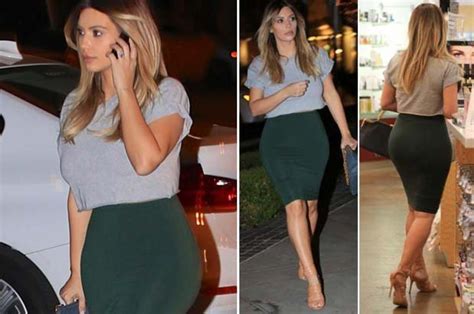 Curves That Swagger Kim Kardashian Flaunts Famous Derrière In