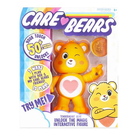 Care Bears 5 Inch Interactive Figure Tenderheart Bear 50