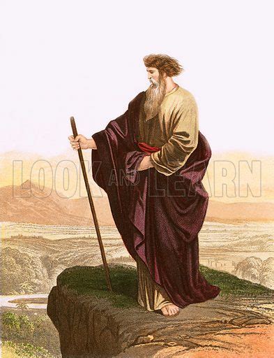 Moses Viewing The Promised Land Stock Image Look And Learn