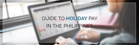 What To Know About Holiday Pay In The Philippines Duran And Duran