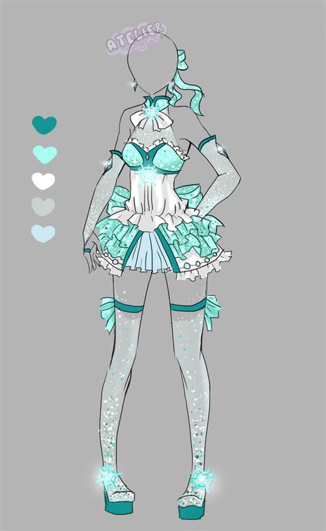 Custom Outfit 2 By Artemis Adopties On Deviantart Drawing Anime
