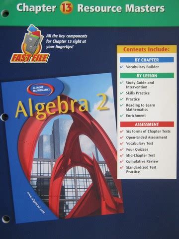 1 10 unit resource book ¿de dónde eres? Glencoe Algebra 2 Chapter 1 Cumulative Review Answers ...