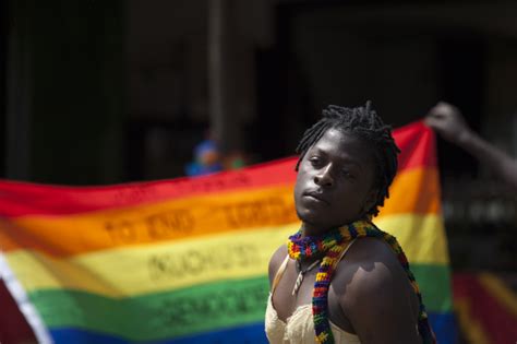 Ugandan Homosexuals Hold Pride Parade Daily Mail Online