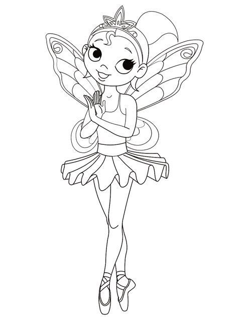 42 Ballerina Coloring Pages Free Iremiss