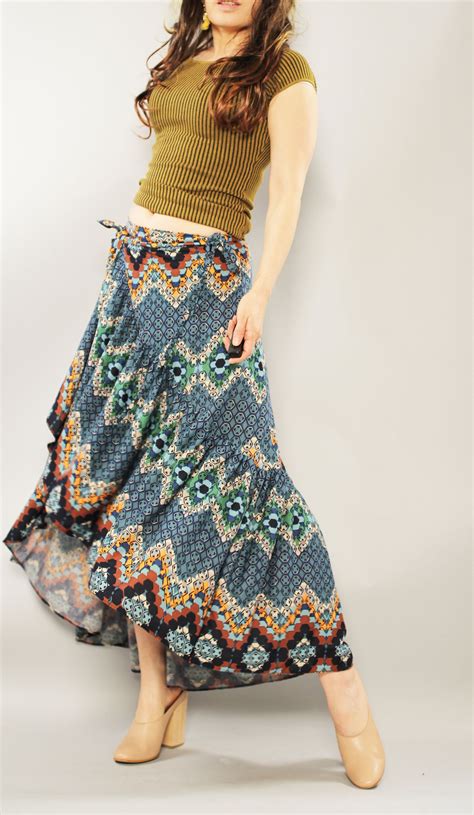 gypsy skirt boho skirt midi skirt maxi skirt long skirt