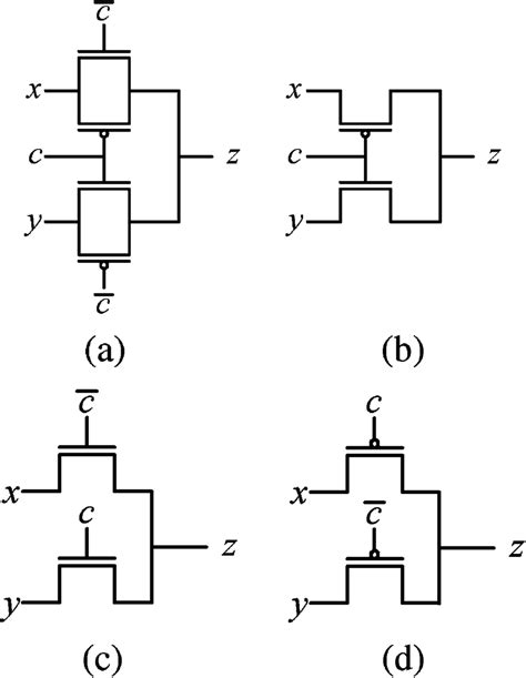 2 To 1 Multiplexer Circuits Download Scientific Diagram