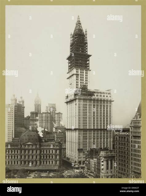 Woolworth Building Construction Hi Res Stock Photography And Images Alamy