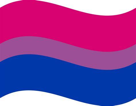Bisexual Pride Flag In Shape 35039011 Png