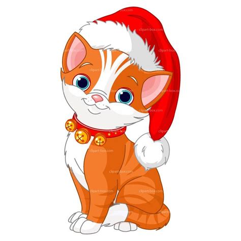 Christmas Cat Clip Art