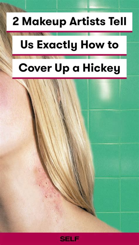 best way to cover a hickey with makeup jessia feldman