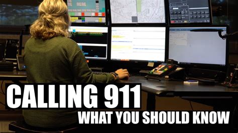 Calling 911 What You Should Know Youtube