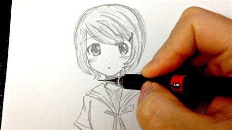 Draw A Short Hair Girl 如何畫動畫人物 短頭髮畫法分享 Youtube