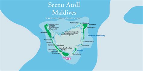 Maldives Map With Resorts Airports And Local Islands 2018