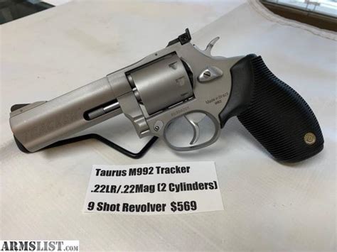 Armslist For Sale New Taurus M992 Tracker 22lr22mag 2 Cylinders