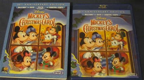Mickeys Christmas Carol Blu Ray 30th Anniversary Edition Unboxing