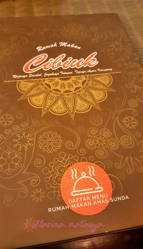 Ada pelbagai pilihan masakan yang boleh korang cuba. Rumah Makan Cibiuk Wangsa Maju | Ini Adalah Bellarina Natasya