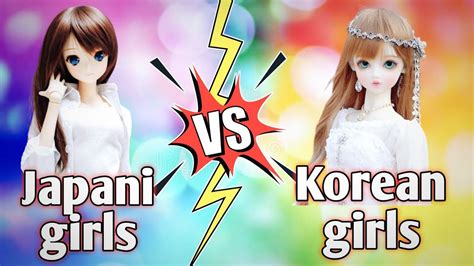 Korean Girls Vs Japanese Girls🧕👰🤩 Japanese Girls Vs Korean Girls