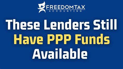 Ppp Update Ppp Loan Funds Still Available In These Lenders Accepting