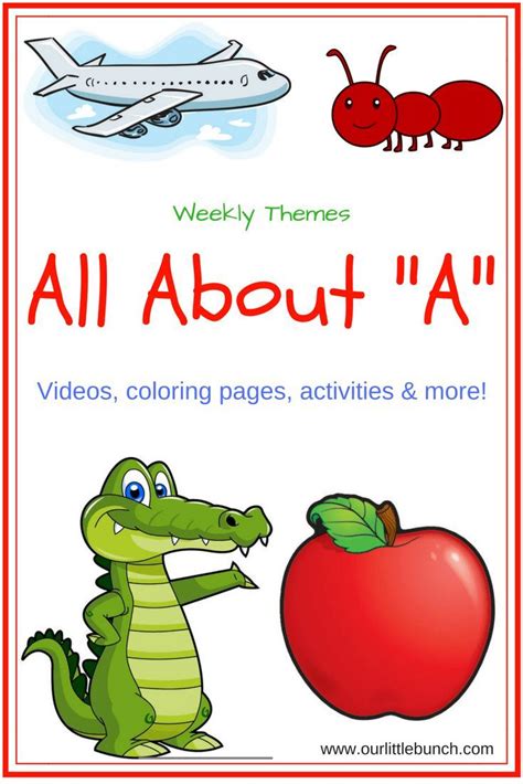 Sabals · sabbat · sabbed · sabers · sabhas · sabicu · sabine · sabins . Letter A - Let's Learn About The Letter Of The Week - Our Little Bunch ...