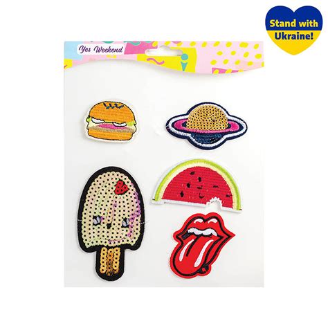 Officeday Set Of Thermo Stickersfashion Peep Lips Smiley