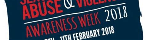 Sexual Abuse And Sexual Violence Awareness Week Notts Svs Services