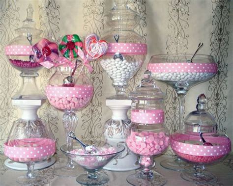 Candy Buffet White Candy Bars Pink Candy Bar Pink Candy Buffet Candy