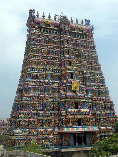 Meenakshi Temple Madurai Tamil Nadu India Corner Of The World
