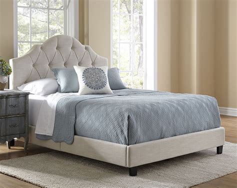 Romantica Tufted Upholstered Bed Accentrics Home Furniture Cart