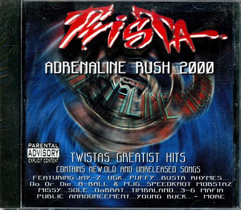 RARE SEALED OG TWISTA - ADRENALINE RUSH 2000 CD | eBay