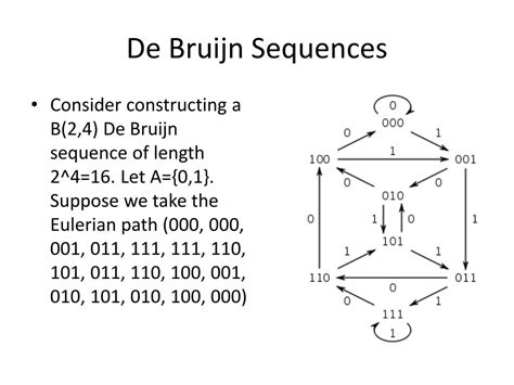 Ppt De Bruijn Sequences Powerpoint Presentation Free Download Id