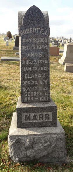 Robert Edward Lee Marr 1869 1944 Find A Grave Memorial