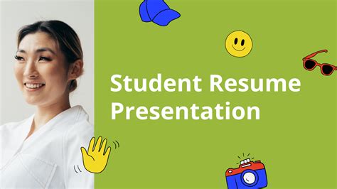 Student Resume Free PPT Google Slides Template SlidesCarnival