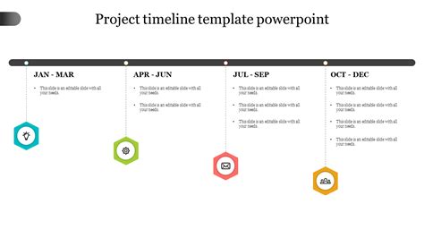 Infographic Project Timeline Powerpoint Template