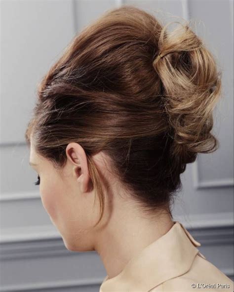 15 Bun Hairstyles To Try This Weekend French Twist Hair Hairstyle
