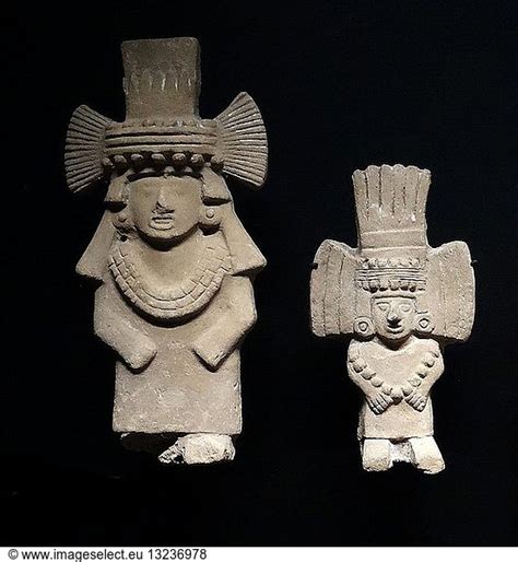 Stone Figurines Of Chalchiuhtlicue Stone Figurines Of Chalchiuhtlicue