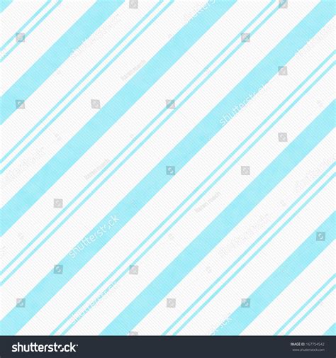 Teal Diagonal Striped Textured Fabric Background Stock Illustration