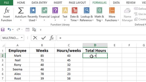 How To Multiply Columns In Excel Youtube