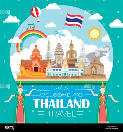 Thailand Travel Poster Hi Res Stock Photography And Images Alamy
