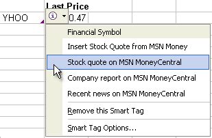 Around mid december 2014 the msn stock quote excel capabilities stopped working properly. Free Stock Quotes in Excel