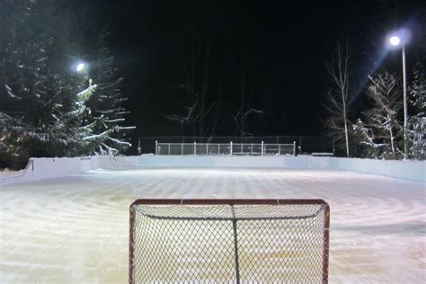 Backyard Hockey Rink Edmonton