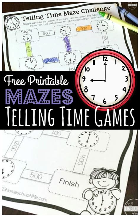 Free Printable Telling Time Games Printable Word Searches