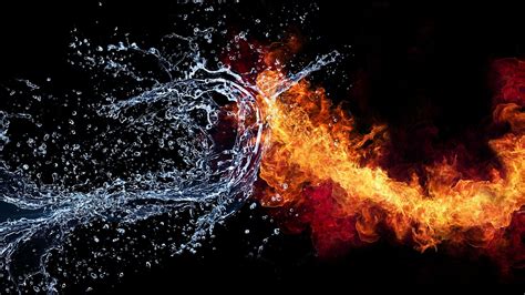 Fire Vs Water Wallpapers Top Free Fire Vs Water Backgrounds Wallpaperaccess