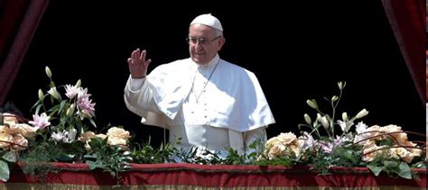 On Easter Pope Denounces Oppressive Regimes But Urges Restraint