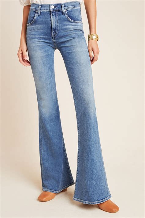 Citizens Of Humanity Chloe Mid Rise Petite Flare Jeans Petite Flare