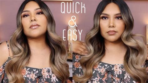 Soft Voluminous Waves Quick And Easy Hair Tutorial Highly