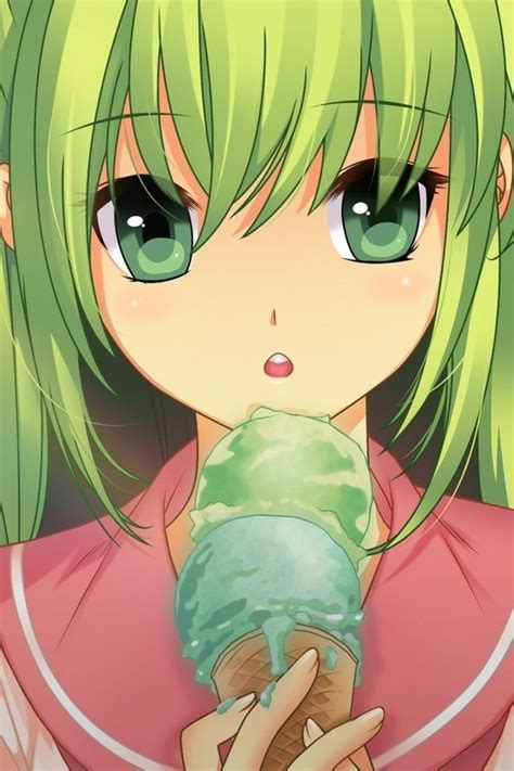 Anime Girl With Ice Cream Anime Awesome Anime Anime Girl
